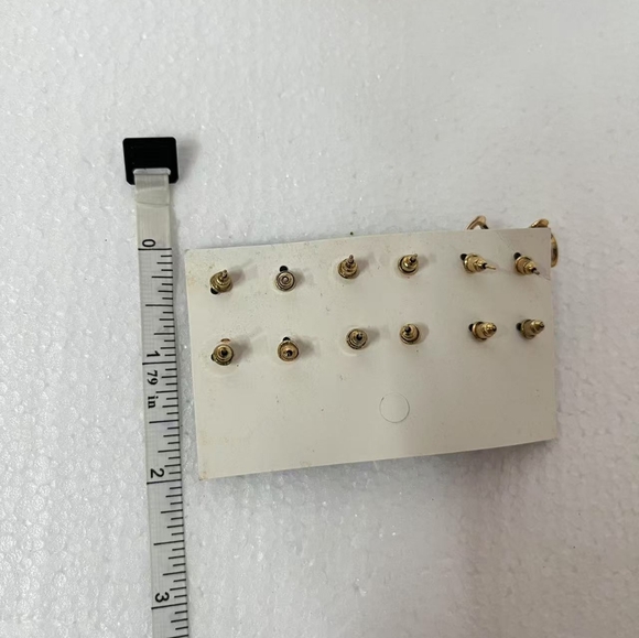 18 Sets Style Earrings Boho Gold Silver Blue Purple Dangling Round Dot - Picture 10 of 10